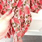 Free People Be Deva Sahara Midi Long Sleeve Dress Pink Floral Size S Photo 4