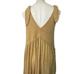 Free People Beach Breeze Maxi Oversized Dress in Dijon Mustard Photo 7