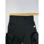 Adidas  Climalite Training Leggings Athletic Workout Black‎ Mesh Panels S Photo 2