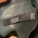 JADE LEATHER SHIRT Size 4 Photo 5