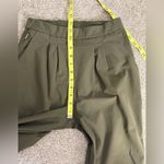 Lululemon Essential High-Rise Trouser in Dark Olive Size 4 Pants Khakis Photo 14