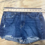 American Eagle TOMGIRL Denim Short Women’s Size 4 Raw Hem Distressed Photo 10