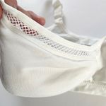 Hanes Wireless Bra ComfortFlex Fit Lace Trim White Everyday Bra 2XL Plus Size Photo 2