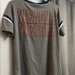 PINK - Victoria's Secret  Gray and Navy Auburn tiger T-shirt L Photo 4