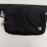 Lululemon Everywhere Belt Bum Bag 1L Black Crossbody Waist Fanny Pack Spellout Photo 3