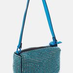 Kurt Geiger NWT  London Party Pochette Purse - Blue Rainbow Photo 1