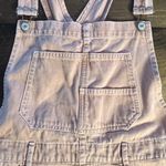 Free People  We The Free Ziggy Shortall Overalls Rose Pink Denim Cuffed Shorts Lg Photo 5