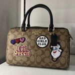 Coach Disney X Rowan Satchel In Signature Canvas With Patches CC149 Photo 0