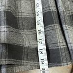 AQUA Vintage USA  Plaid Skirt Academia Punk Goth Pin Up Retro Black Gray Mini M Photo 6