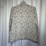 Zyia  Active Cream Combo Zip Jacket Sweatshirt Size Large Performance Outdoor Photo 5