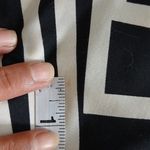 BCBG Maxazria black & white abstract midi dress size Small Photo 14