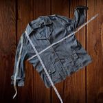 90's D.F.A. New York denim blazer jacket Blue Size XL Photo 8