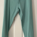 Zella Light Blue Green Athletic 7/8 Leggings Size Large NWOT Photo 0
