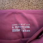 Yogalicious NWOT  Lux berry colored crop leggings S Photo 1