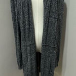 PacSun  Open Front Long Cardigan, Grey, Size‎ Medium Pockets! Photo 0