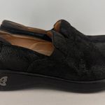 Alegria  Black Keli Glitter Leather Slip on Clogs Size 38 / 8-8.5 Wide Photo 1