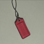 Coach  Raspberry Pink Patent Leather  Hang Tag Photo 1