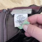 Coldwater Creek Vintage  Velvet Chiffon Maxi Dress 8P Goblin Fairy Grunge Witchy Photo 3