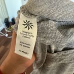 Athleta  XS Criss Cross Sweatshirt Modal Blend Long Sleeve Gray Photo 7