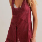 FP Intimately Staying Local Printed Slip Red Size XS Photo 0