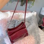 Villager Y2K  Liz Claiborne Red Alligator Croc Mock Purse Photo 2