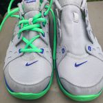 Nike Grey, Green, And Blue Fit Shoes Photo 2