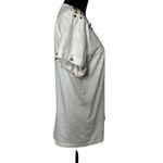 Vintage Gepetto Embellished 80/90s Rolled Cuff Shirt Seahorse Shells SizeMedium White Size M Photo 2