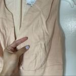 Adam Lippes Sold🎉NEW!  Peach Pink VNeck sleeveless dress Photo 5