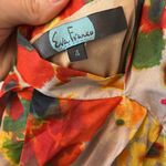 Anthropologie Anthropology Eva Franco Bright Colored Floral Dress with Criss Cross Back Photo 3