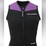 Women's black swim vest/top with purple accents from Lemorecn Size 10 Photo 0