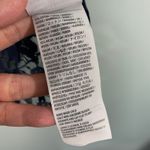 Hollister Vtg Y2K  Women Navy Lace Short Sleeve Henley Blouse Size S Photo 6