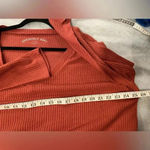 Aeropostale  Deep V Long Sleeve Waffle Cropped Drawstring Seriously Soft Size XL Photo 10