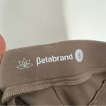 Betabrand  7 Pocket Dress Pant Yoga Pants Straight Leg Khaki Twill Tan Photo 6
