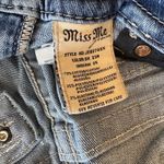 Miss Me Women Embellished Jeans Signature Skinny Low Rise Stretch Tall 34" Sz 27 Photo 6