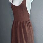 LA Hearts L.A. Hearts Brown Boho Summer Mini Flowy Dress Womens Small - Medium Photo 2