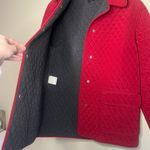 Hilary Radley Vintage English Countryside Heritage Style Red Quilted Barn chore Jacket Photo 5