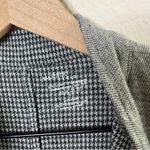 Majestic Filatures Longline Blazer Cashmere Cotton Gray Womens Size 3 / US M Size M Photo 7