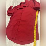 Westbound  button down top in wine. Side pockets. New without tags. Size XL Photo 5