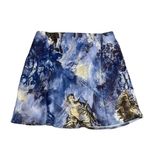Anthropologie  The Tilda Mini Slip Skirt XS Blue $88 Retail NWT Photo 7
