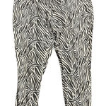 Jamie Nicole collection plus size zebra print pants. EUC. Black Photo 0