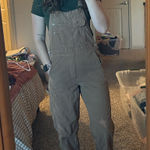 American Eagle Brown Corduroy overalls Photo 0