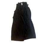 Ann Taylor LOFT wrap black dress size 2 Photo 1