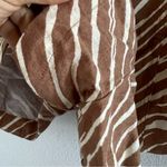 A New Day Linen Rayon Paperbag Waist Elastic Pull On Shorts Casual Printed Med Photo 1