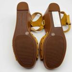 Lucky Brand NWT  Zashti Yellow‎ Leather Wedges Size 8.5M Photo 10