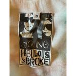 Young Fabulous and Broke  Shirt Women‎ Small White Tie Dye Racerback Tank Top Boho Photo 7
