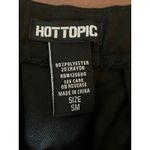 Hot Topic Black Pleated Cheer Skirt Size SM Small S Mini Skirt Kilt Photo 4
