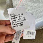 ASOS NWT LUXE White and Silver Glitter bandeau frill mini dress size US 4 Photo 4