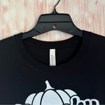 Bella Canvas  Black Spooky Vibes Fall Halloween Crewneck T Shirt Photo 3