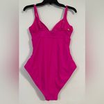 Catalina Essentials by Pink One Piece Swimsuit with Ruched Bodice Size M (8-10) Photo 1