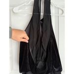 Reiss  Kimberley Sleeveless Velvet Bodysuit in Black size L Photo 5